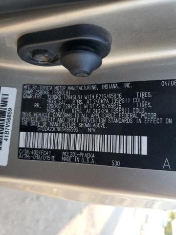 Photo 10 from auction – 2006 TOYOTA SIENNA CE with VIN 5TDZA23C96S496590