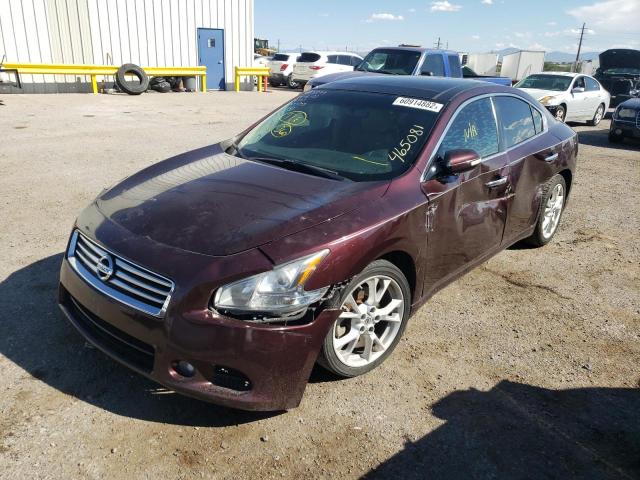 NISSAN MAXIMA S 2014 with VIN 1N4AA5AP6EC465081 - Photo from auction