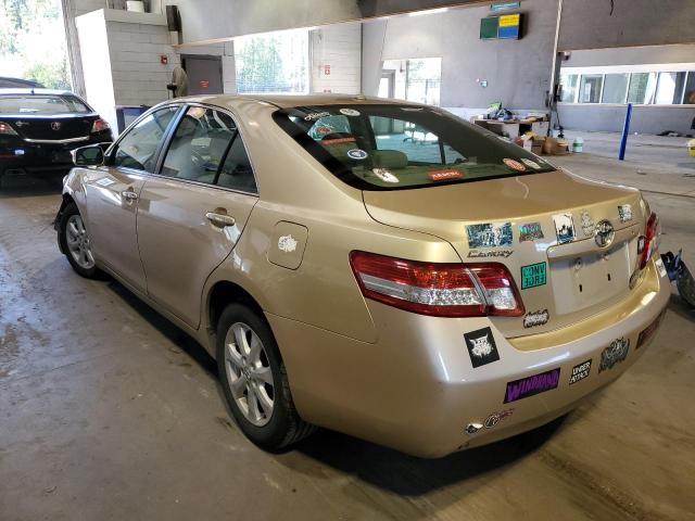 Photo 3 from auction – 2010 TOYOTA CAMRY BASE with VIN 4T1BF3EK4AU109425