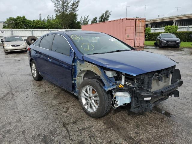 HYUNDAI SONATA SE 2017 with VIN 5NPE24AF2HH585172 - Photo from auction