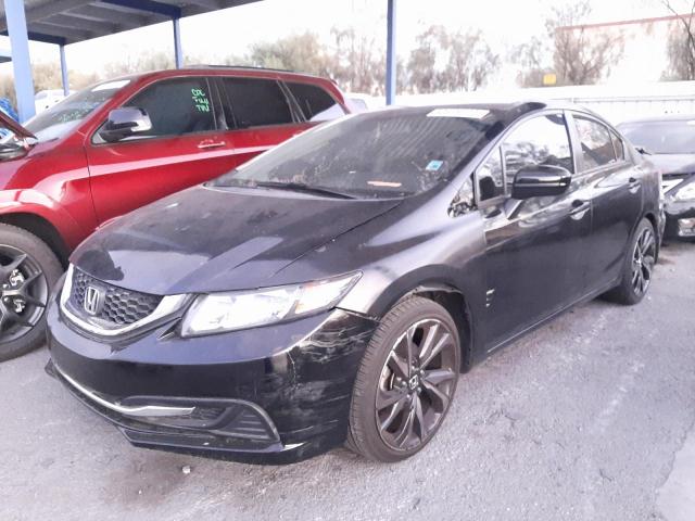 Photo 2 from auction – 2014 HONDA CIVIC LX with VIN 19XFB2F51EE050102