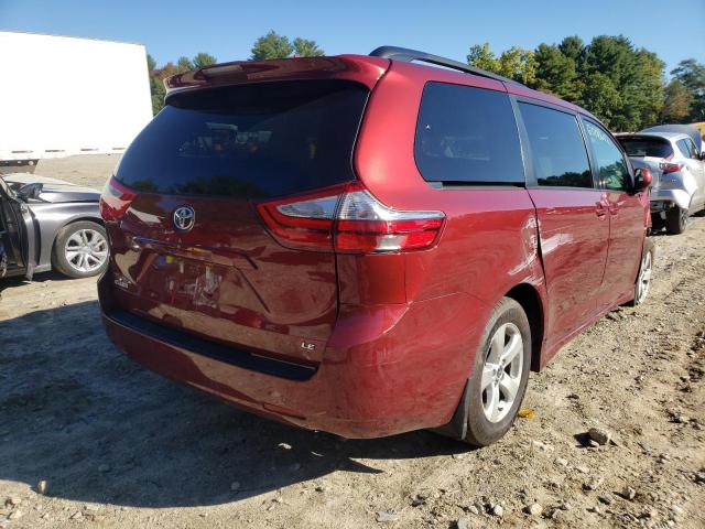 Photo 4 from auction – 2018 TOYOTA SIENNA LE with VIN 5TDKZ3DCXJS965838