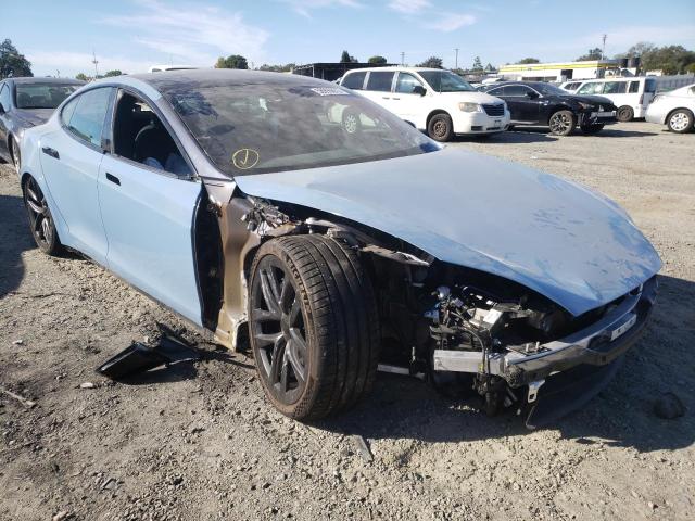 TESLA MODEL S 2022 with VIN 5YJSA1E63NF477782 - Photo from auction