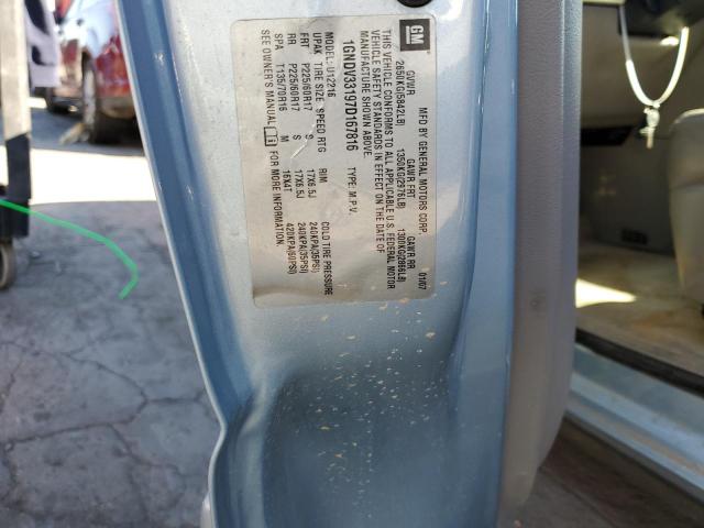 Photo 10 from auction – 2007 CHEVROLET UPLANDER with VIN 1GNDV33197D167816