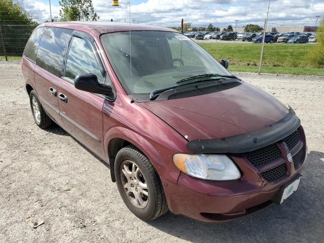 DODGE CARAVAN SE 2003 with VIN 1D4GP253X3B178065 - Photo from auction