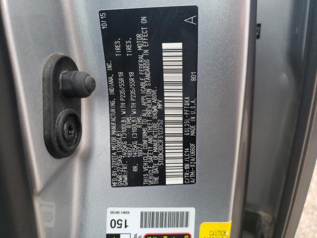 Photo 10 from auction – 2015 TOYOTA SIENNA XLE with VIN 5TDDK3DC3FS123752