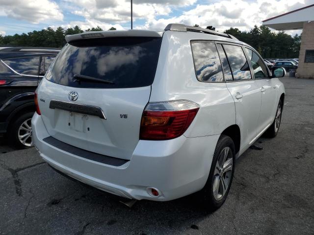 Photo 4 from auction – 2008 TOYOTA HIGHLANDER with VIN JTEDS43A782050624