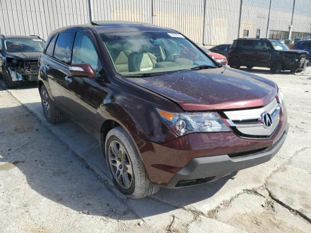 Photo 1 from auction – 2008 ACURA MDX TECHNO with VIN 2HNYD28498H513775