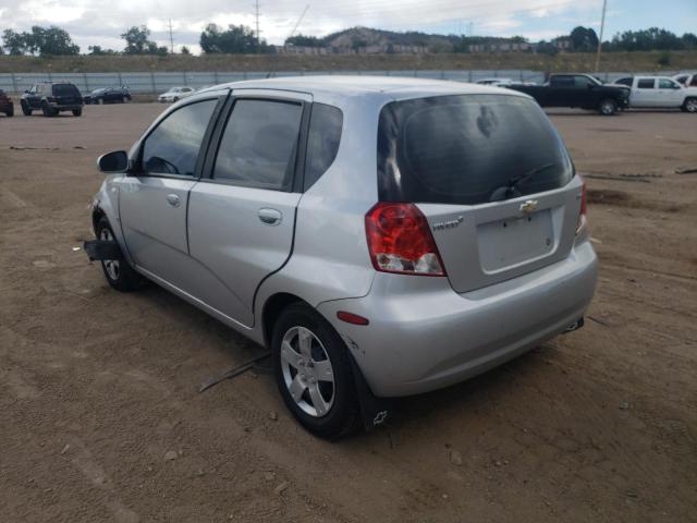 Photo 3 from auction – 2007 CHEVROLET AVEO BASE with VIN KL1TD66687B739073