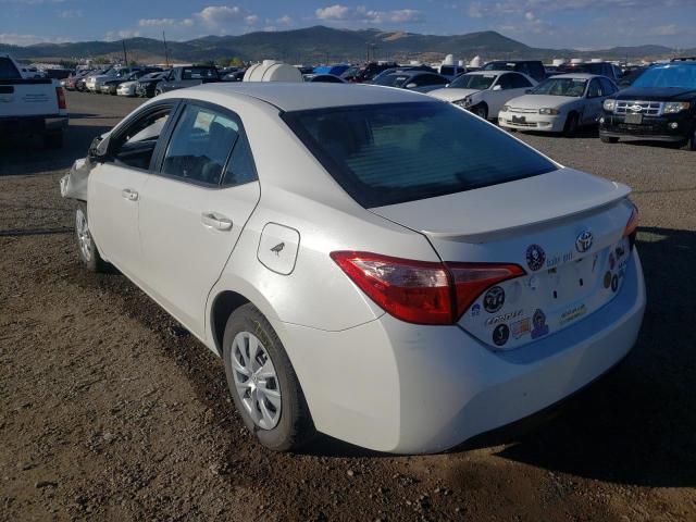 Photo 3 from auction – 2017 TOYOTA COROLLA LE with VIN 5YFBPRHE0HP604545