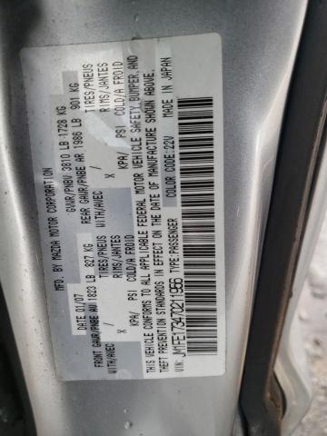 Photo 10 from auction – 2007 MAZDA RX8 with VIN JM1FE173470211956