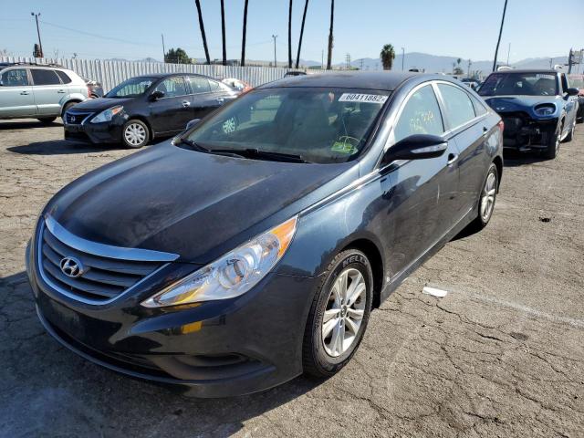 Photo 2 from auction – 2014 HYUNDAI SONATA GLS with VIN 5NPEB4AC8EH848847