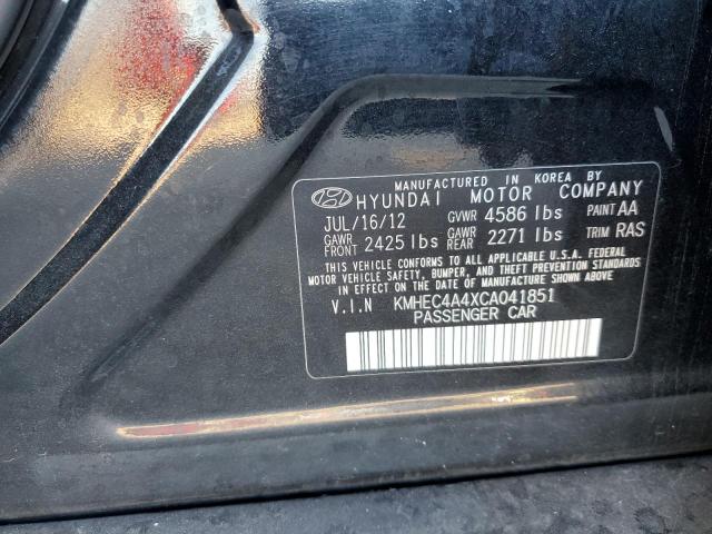Photo 10 from auction – 2012 HYUNDAI SONATA HYB with VIN KMHEC4A4XCA041851