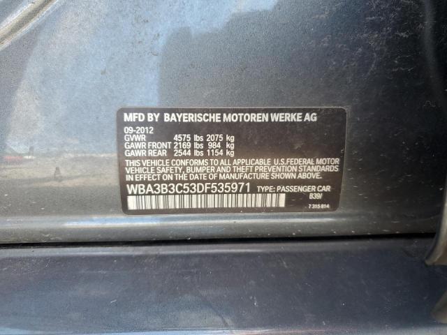Photo 10 from auction – 2013 BMW 328 XI with VIN WBA3B3C53DF535971