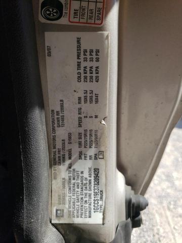Photo 10 from auction – 2007 CHEVROLET COLORADO with VIN 1GCCS19E378209420