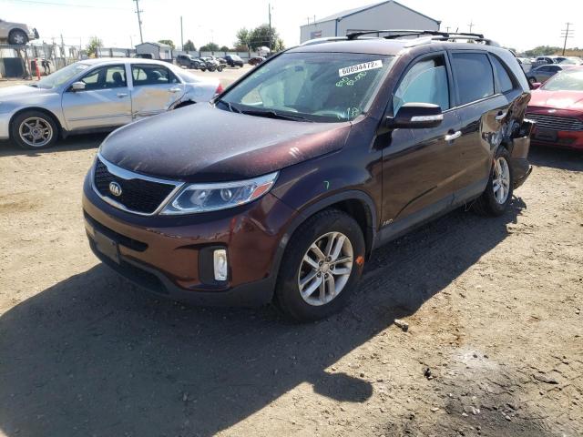 Photo 2 from auction – 2014 KIA SORENTO LX with VIN 5XYKTDA66EG480217
