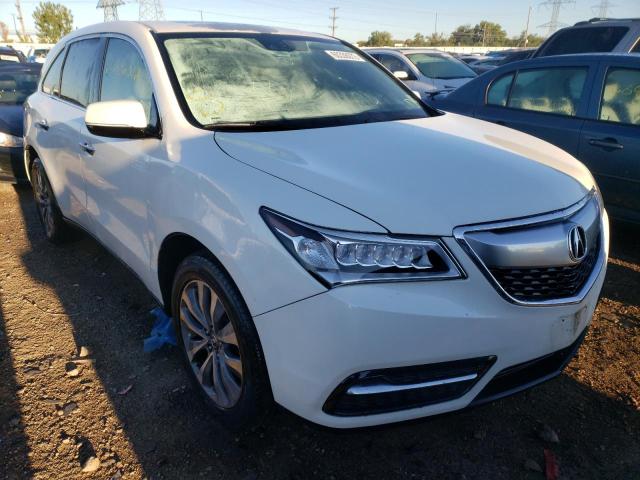 ACURA MDX TECHNO 2014 with VIN 5FRYD3H48EB009570 - Photo from auction