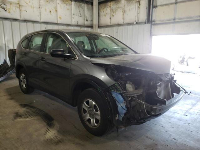 HONDA CR-V LX 2013 with VIN 2HKRM4H37DH665407 - Photo from auction