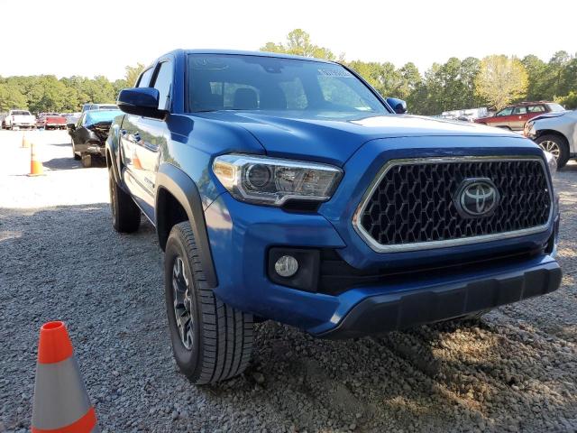 TOYOTA TACOMA DOU 2018 with VIN 3TMCZ5AN2JM136705 - Photo from auction
