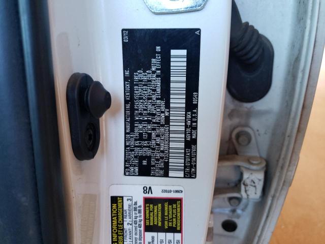 Photo 10 from auction – 2012 TOYOTA VENZA LE with VIN 4T3ZA3BB9CU060461