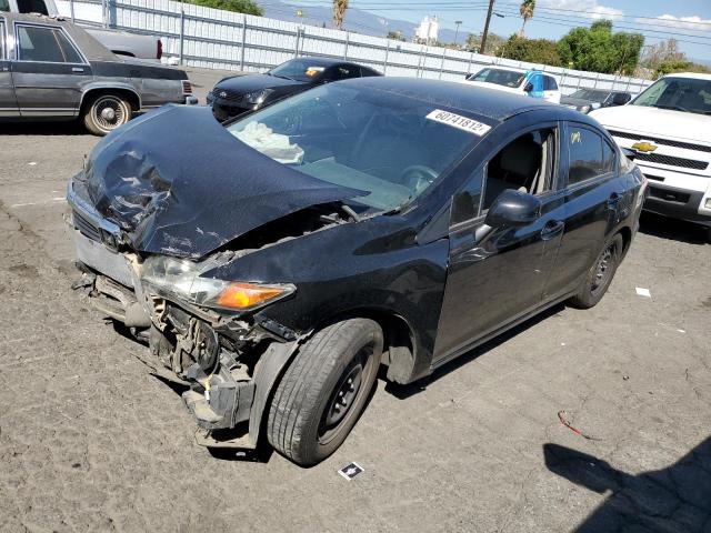 Photo 2 from auction – 2012 HONDA CIVIC LX with VIN 2HGFB2F51CH583330