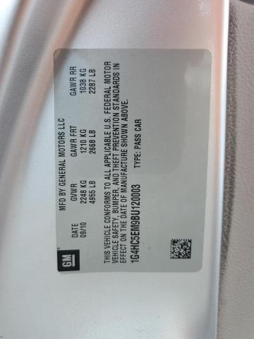 Photo 10 from auction – 2011 BUICK LUCERNE CX with VIN 1G4HC5EM9BU120003