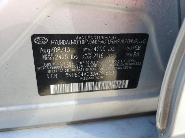 Photo 10 from auction – 2013 HYUNDAI SONATA SE with VIN 5NPEC4AC3DH791629