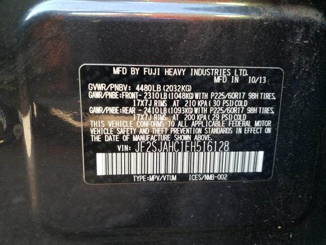Photo 10 from auction – 2014 SUBARU FORESTER 2 with VIN JF2SJAHC1EH516128