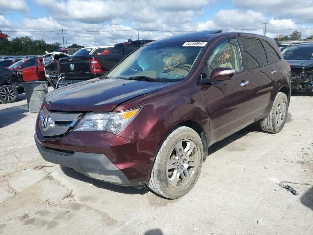 Photo 2 from auction – 2008 ACURA MDX TECHNO with VIN 2HNYD28498H513775