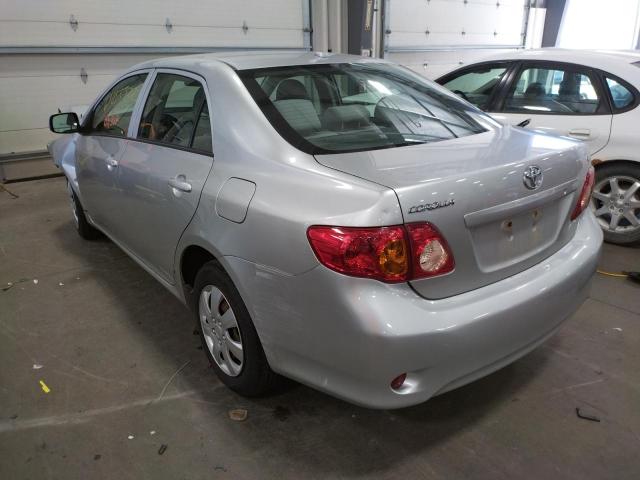 Photo 3 from auction – 2009 TOYOTA COROLLA with VIN 1NXBU40EX9Z133267