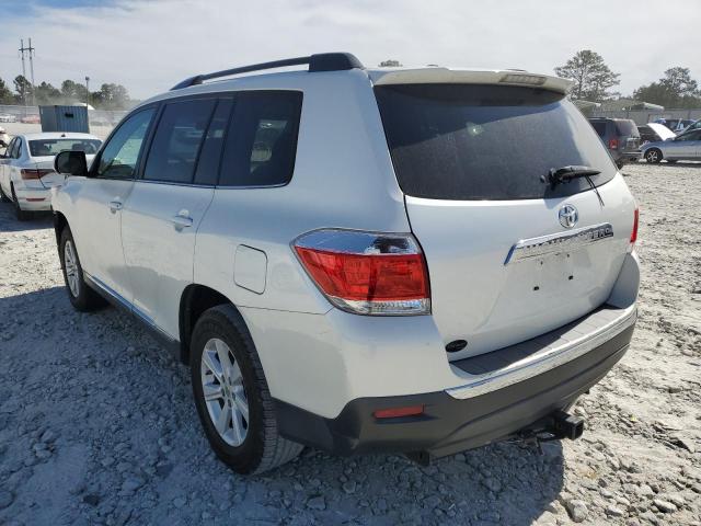 Photo 3 from auction – 2012 TOYOTA HIGHLANDER with VIN 5TDZK3EH1CS063515