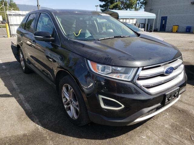 FORD EDGE TITAN 2015 with VIN 2FMTK3K91FBB35818 - Photo from auction