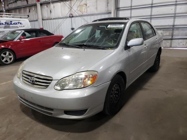 Photo 2 from auction – 2003 TOYOTA COROLLA CE with VIN 1NXBR38E73Z052119