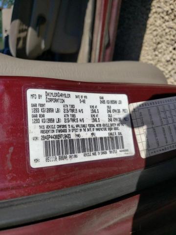 Photo 10 from auction – 2002 DODGE GRAND CARA with VIN 2B4GP44302R719423