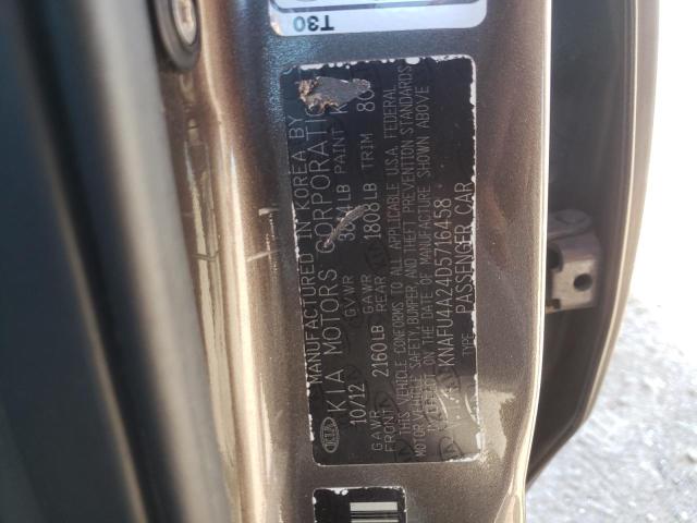 Photo 10 from auction – 2013 KIA FORTE EX with VIN KNAFU4A24D5716458