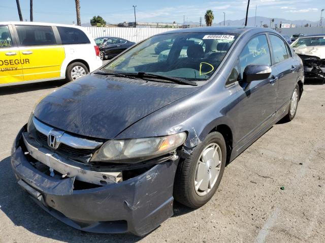 Photo 2 from auction – 2009 HONDA CIVIC HYBR with VIN JHMFA36289S002760