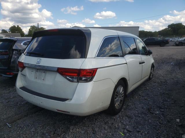 Photo 4 from auction – 2015 HONDA ODYSSEY LX with VIN 5FNRL5H27FB130417