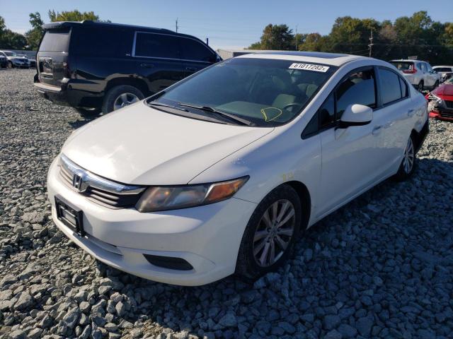 Photo 2 from auction – 2012 HONDA CIVIC EX with VIN 2HGFB2F8XCH574295