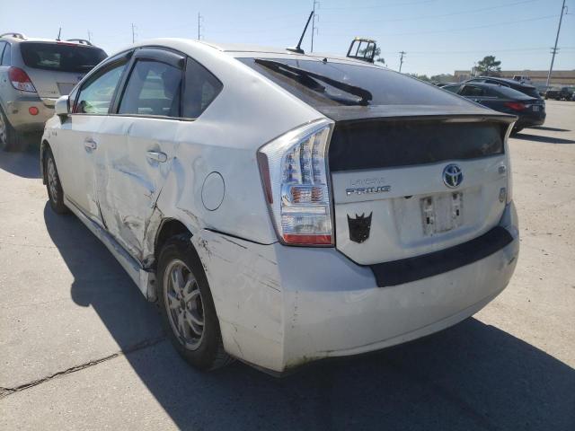 Photo 3 from auction – 2010 TOYOTA PRIUS with VIN JTDKN3DU9A0047120