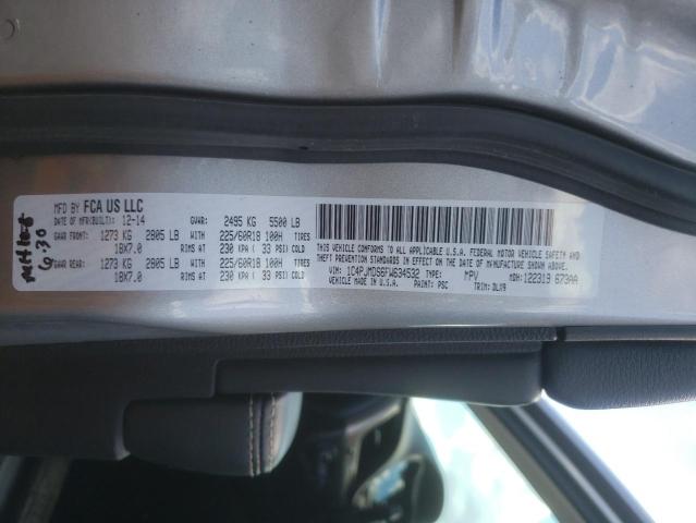 Photo 10 from auction – 2015 JEEP CHEROKEE L with VIN 1C4PJMDS6FW634532
