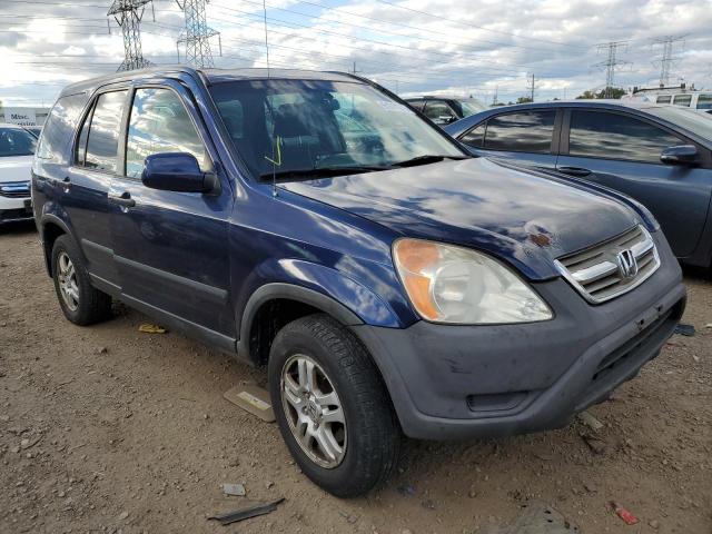 Photo 1 from auction – 2004 HONDA CR-V EX with VIN JHLRD788X4C014610
