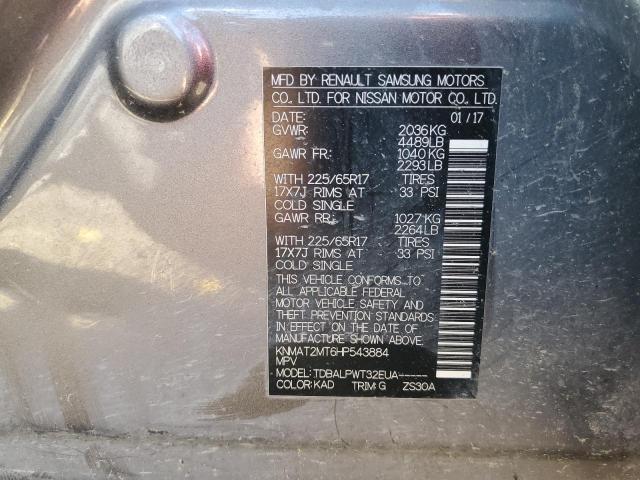 Photo 10 from auction – 2017 NISSAN ROGUE S with VIN KNMAT2MT6HP543884