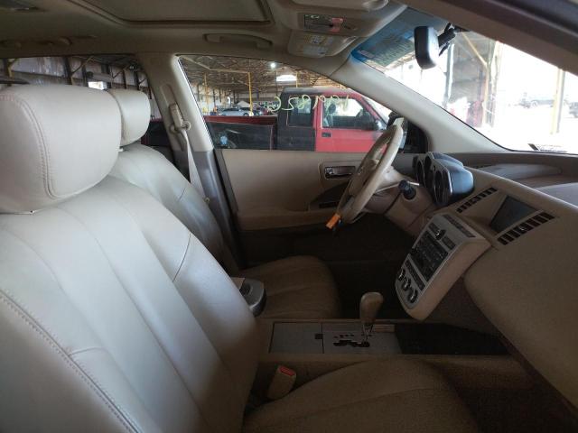 Photo 5 from auction – 2007 NISSAN MURANO SL with VIN JN8AZ08W37W604012