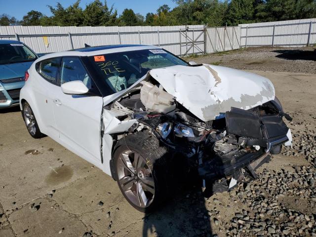 HYUNDAI VELOSTER 2015 with VIN KMHTC6AD6FU230986 - Photo from auction