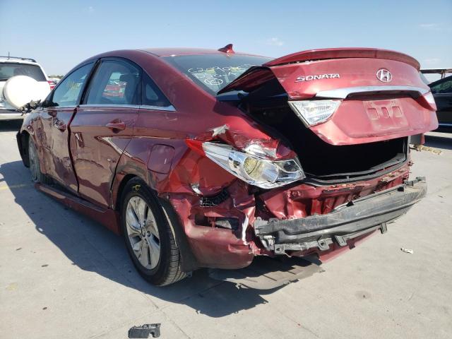 Photo 3 from auction – 2014 HYUNDAI SONATA GLS with VIN 5NPEB4AC2EH818954
