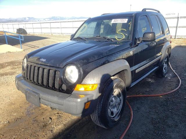 Photo 2 from auction – 2006 JEEP LIBERTY SP with VIN 1J4GL48K56W201122