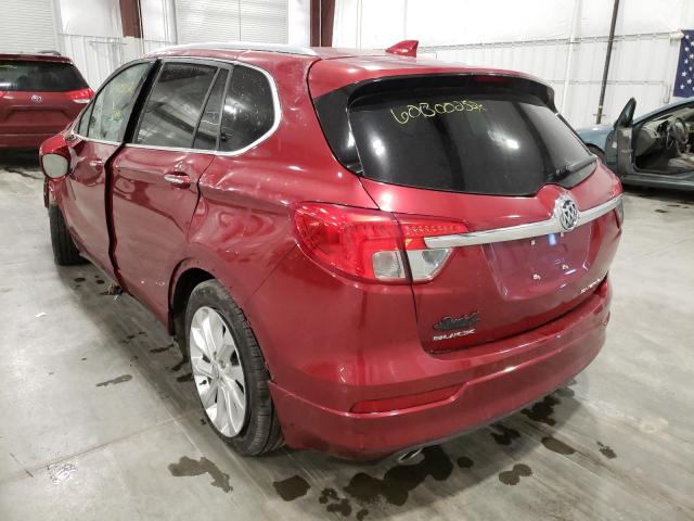 Photo 3 from auction – 2017 BUICK ENVISION P with VIN LRBFXESX7HD096290