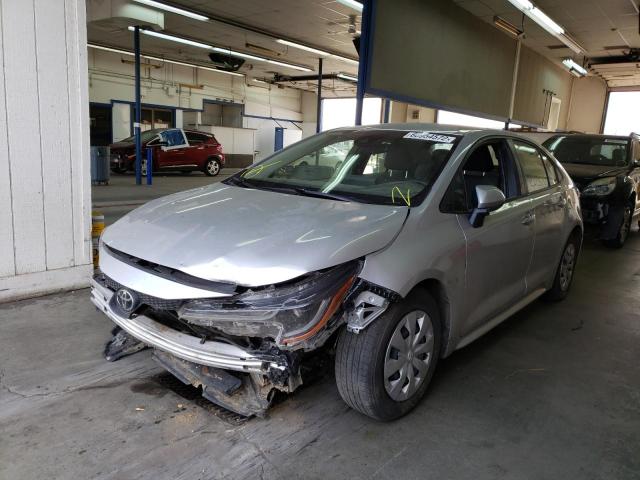 Photo 2 from auction – 2021 TOYOTA COROLLA L with VIN JTDDPMAE0MJ131234