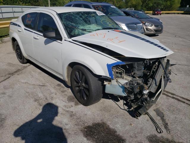 DODGE AVENGER SE 2013 with VIN 1C3CDZAB8DN755643 - Photo from auction