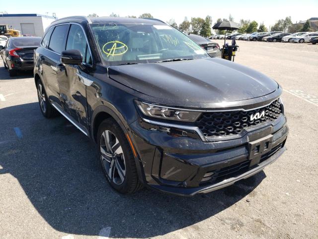 KIA SORENTO SX 2022 with VIN KNDRJDLHXN5066160 - Photo from auction